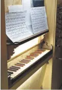  ??  ?? INSPIRERT: Den nye orgelet er basert på et italiensk orgel fra 1638.