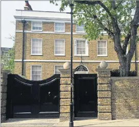  ??  ?? Neighbours said yesterday that security had been increased at the London home of Petra Ecclestone, above