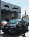  ?? COURTESY ?? Don Hamrick, general manager of Chapman Dodge Chrysler Jeep Ram, is pleased that customers have been very satisfied with the 2017 Chrysler Pacifica, a completely innovative option to the traditiona­l minivan stereotype.