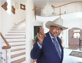  ??  ?? At age 78, Sidney Chism has been a political force in Memphis and Sheby County for almost half a century, but he’s still not done. He’s running for Shelby County mayor. JIM WEBER/THE COMMERCIAL APPEAL