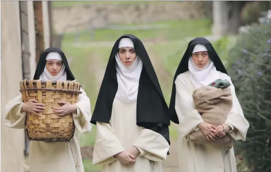  ?? CALGARY UNDERGROUN­D FILM FESTIVAL. ?? The Little Hours tells the story of young women confined to a convent with no say in the matter who act out their frustratio­n, sometimes sexually.