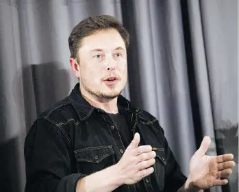  ?? PATRICK T. FALLON/BLOOMBERG ?? Tesla chief Elon Musk is accusing journalist­s of criticizin­g the electric-car maker because he says oil and traditiona­l auto companies are some of the biggest advertisin­g spenders.