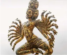  ?? Foto: Hirmer/ Hubertus Hamm ?? Kosmischer Tänzer: Eine Bronze Figur aus Kambodscha.
