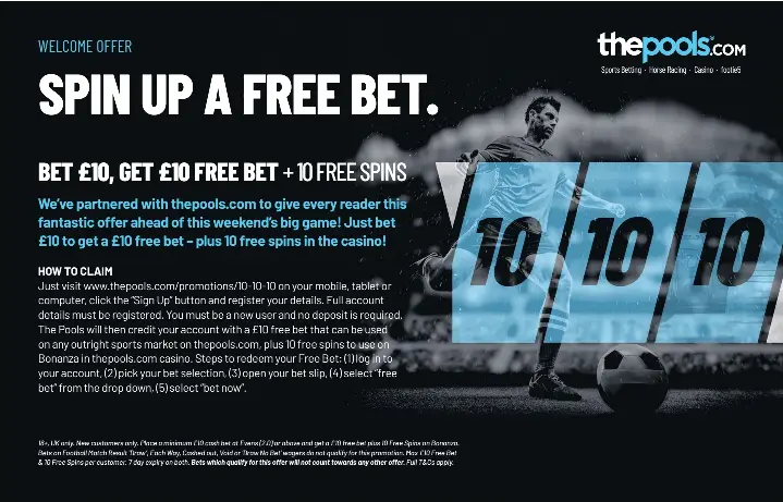 Thepools Free Bet