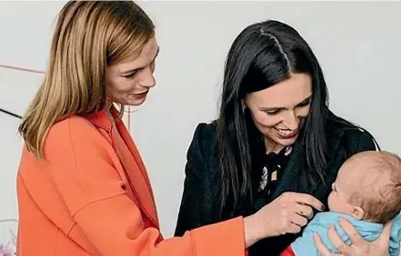  ??  ?? Many of the people who expressed delight at the news that Jacinda Ardern was having a baby, and the subsequent birth of Neve Te Aroha Ardern Gayford, also support the right of women to have an abortion, no questions asked.