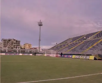  ?? ANSA ?? Lo stadio di Is Arenas: il Cagliari difficilme­nte ci rigiocherà. Sotto il presidente Cellino, che è in carcere