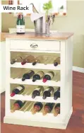  ??  ?? Wine Rack