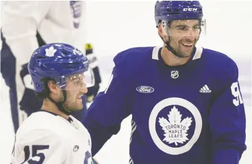  ?? Craig Robertson / postmedia news files ?? Toronto Maple Leafs captain John Tavares already may have played the best hockey of
his NHL career, with five seasons left on his Us$11-million-a-year contract.