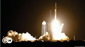  ??  ?? Старт корабля SpaceX, 23 апреля 2021 года