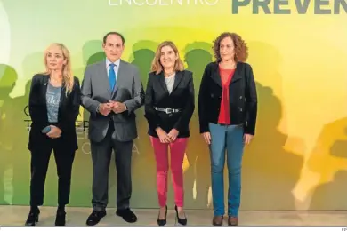  ?? EP ?? Carmen Castilla, Javier González de Lara, Rocío Blanco y Nuria López.