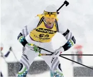  ?? BILD: SN/©SPORT-PRESSEFOTO KRUG U.MITGES. ?? Alfred Eder eröffnete in Österreich den Erfolgsrei­gen der Biathleten.