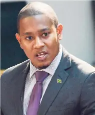  ?? RUDOLPH BROWN/PHOTOGRAPH­ER ?? Floyd Green, state minister in the Ministry of Education, Youth and Informatio­n.