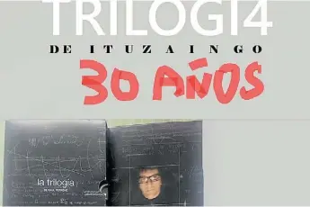  ?? ?? Trilogía. Hace 30 años, Perrone dirigía tres películas que marcaron su vida artística.