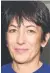  ??  ?? Ghislaine Maxwell.