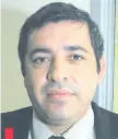  ??  ?? Elio Ovelar, juez a cargo del Tribunal de Sentencia Unipersona­l que deberá juzgar a un periodista y a la directora del diario ABC.