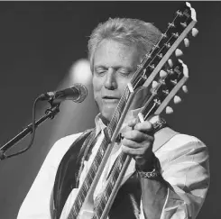  ?? NICK BRANCACCIO/ POSTMEDIA NEWS ?? Guitarist Don Felder, formerly of the Eagles, co-wrote the band’s famous single, Hotel California, with Glenn Frey and Don Henley.