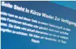  ?? FOTO: DPA ?? Am Donnerstag online gestellt, seit Freitag offline: die Meldeplatt­form der AfD gegen Lehrer.