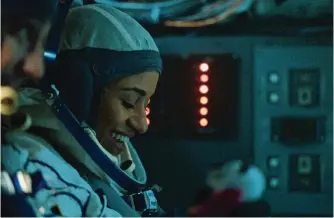  ?? ?? Ariana Debose stars as the newest inhabitant of the space station as anxiety and mistrust build.