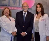  ?? F.E ?? Crisanta Castillo, Casimiro Velazco y Erika Castro.