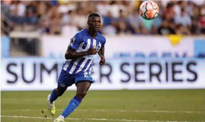  ?? ?? Moisés Caicedo is keen to join Chelsea and is Mauricio Pochettino’s top midfield target this summer. Photograph: Tim Nwachukwu/Getty Images for Premier League