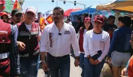  ?? ROLANDO RIESTRA ?? El aspirante a la alcaldía dijo que en los próximos días presentará una plataforma de diversas propuestas.