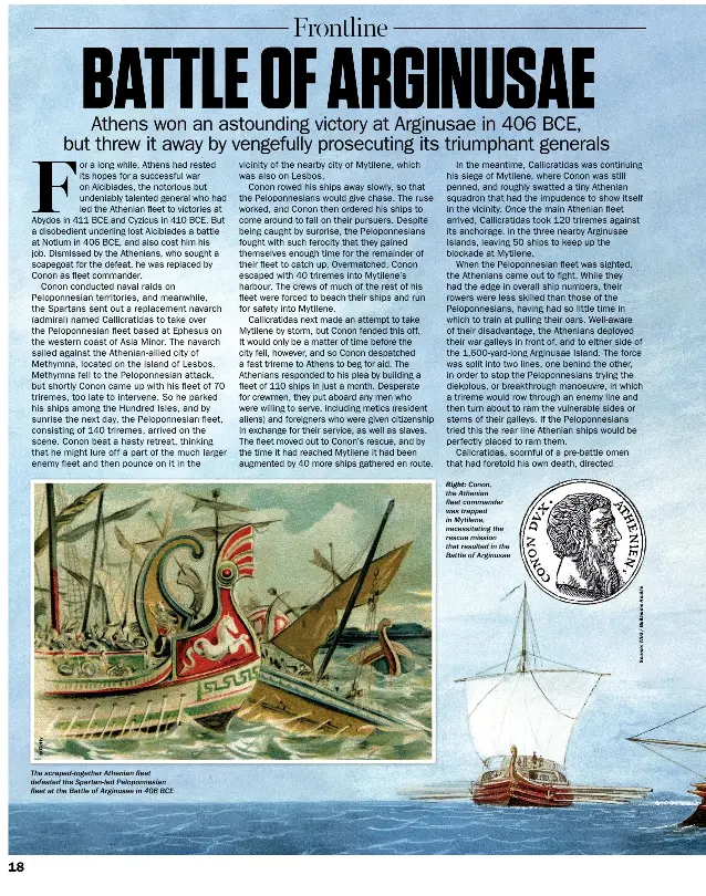 THE BATTLE OF ARGINUSAE - PressReader