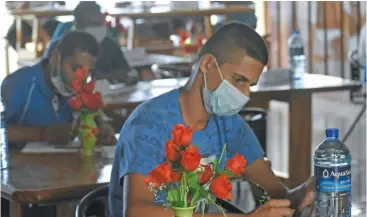  ?? Photo: Shartika Naidu ?? Coaches undergo the workshop at the Galaxy Hotel and Apartments in Labasa on May 13, 2020.