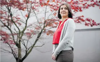  ?? BEN NELMS/Postmedia News ?? Michelle Medland, regional director at Saint Elizabeth, is pictured outside her office in Vancouver, British Columbia. She transition­ed from a front-line health worker to the administra­tion side where she found her niche.