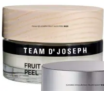  ??  ?? TEAM DR JOSEPH FRUIT ACID PEEL R525