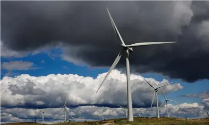  ?? Photograph: Murdo MacLeod/The Guardian ?? ‘Solar costs have plummeted, and the cost of wind power has also gone down a great deal.’