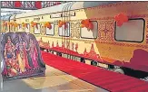  ?? FILE ?? The tourist train under the Bharat Gaurav scheme will be a part of the Shri Ramayana Yatra service.