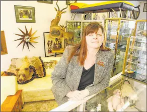  ?? Las Vegas Review-journal file ?? Cindy Funkhouser, seen in 2011 in her downtown antique store, died of natural causes Dec. 21 at age 64 in Las Vegas.