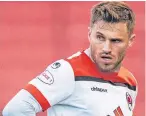  ?? ?? David Goodwillie plays for Clyde before transfer to Raith Rovers put a new focus on his continuing career