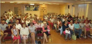  ??  ?? L’assemblée générale s’est réunie en présence de Monique Garriou, adjointe au maire déléguée à la vie associativ­e. (Photos I.V.)