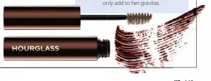  ?? ?? $43
Hourglass Arch Brow Volumizing Fibre Gel mecca.com.au
It coats each hair in teenytiny fibres that lengthen and thicken.