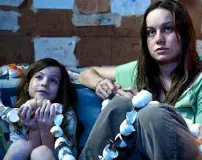  ??  ?? Brie Larson and Jacob Tremblay in the film of Room