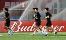  ?? Photograph: Hamad I Mohammed/Reuters ?? ‘This story isn’t about whether beer should be sold at stadiums – it is about shifting goalposts and worrying uncertaint­ies.’