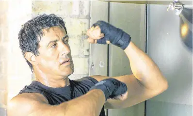  ??  ?? Suppressin­g male spirit: Sylvester Stallone has played archetypal masculine characters, but the American Psychologi­cal Associatio­n suggests masculinit­y is harmful to men