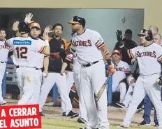  ??  ?? A CERRAR
EL ASUNTO
Mayagüez recibe a los Patrullero­s de San Sebastián, que el pasado fin de semana ganaron dos para nivelar la serie.