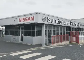  ??  ?? Nissan’s Sunderland plant has been among those affected by the software virus.