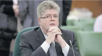  ?? THE CANADIAN PRESS/FILES ?? Conflict of Interest Commission­er Mario Dion says he would like to have greater powers to impose penalties against cabinet ministers and public-office holders who violate conflict rules.