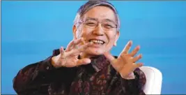  ??  ?? Bank of Japan governor Haruhiko Kuroda said the BoJ was facing a different challenge than that of the Fed as it was taking longer to achieve its 2% inflation target, reiteratin­g his resolve to maintain a massive stimulus programme in Japan for the time being.