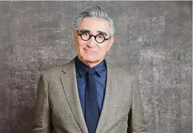  ?? Willy Sanjuan/Associated Press ?? Eugene Levy is the host and executive producer of the Apple TV+ television series “The Reluctant Traveler.”