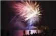  ??  ?? The city will send up 2,000 fireworks at Ashbridge’s Bay on Monday night.