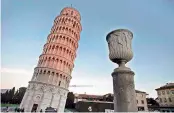  ?? — AFP ?? The Leaning Tower of Pisa, Italy, is now stable and has even straighten­ed slightly thanks to engineerin­g work to save the world- renowned tourist attraction.