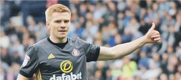  ??  ?? Duncan Watmore, who is expected to be back around the first team picture later this year.