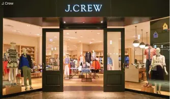  ??  ?? J. Crew