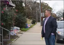  ?? MARIAN DENNIS — MEDIANEWS GROUP ?? Grace Evangelica­l Lutheran Church on Church Street in Royersford was one of two polling places for Royersford residents on Tuesday.