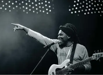  ??  ?? JAZZ bassist and singer-songwriter Richard Bona.