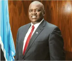  ?? DR ?? Mokgweetsi Masisi já esteve em Angola em Abril de 2018